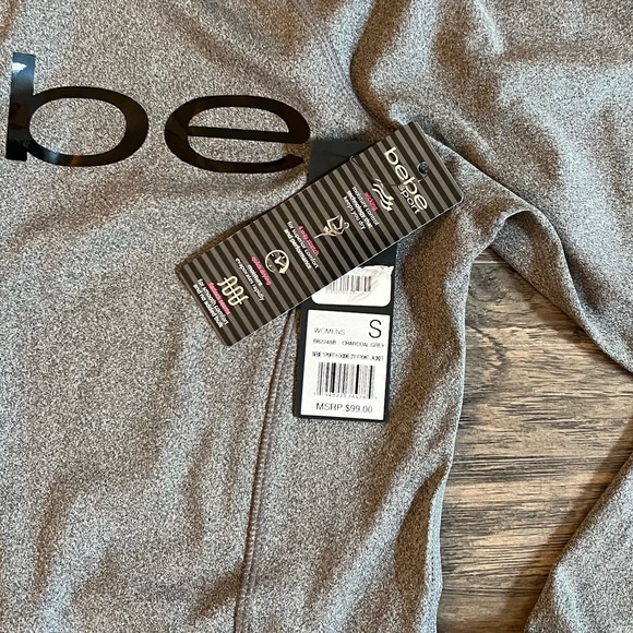 Bebe zip up hoodie jacket - Picture 2 of 3